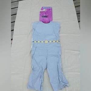 Vintage 1990s Vinyl Halloween Costume *NO MASK* DC Comics  Small Brand New